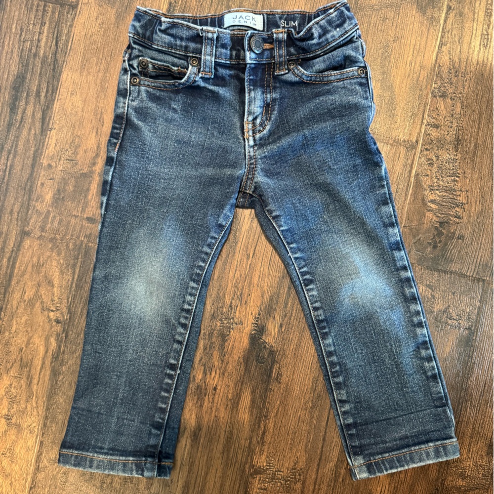 Janie and Jack Blue Jeans Classic Slim Cut